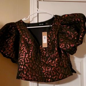 Puff sleeve formal top...😍